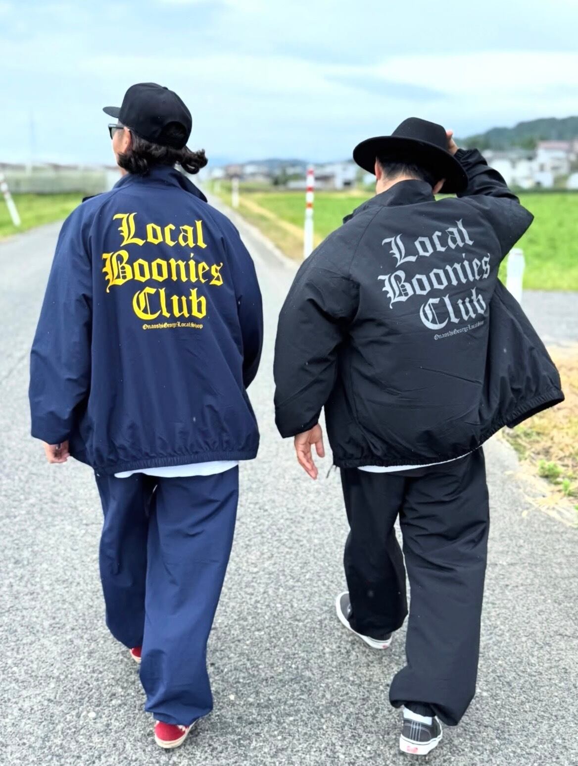 お直しジョージ　LOCAL BOONIES CLUB JACKET LOCAL BOONIES CLUB TRAINING JACKET | ONAOSHI GEORGE LOCAL SHOP