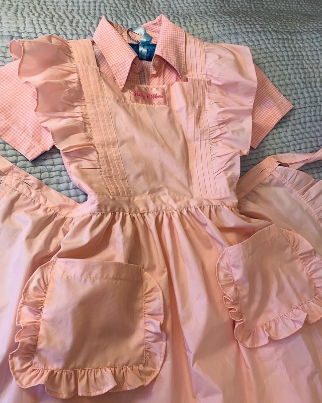 ピンクエプロン (211110)