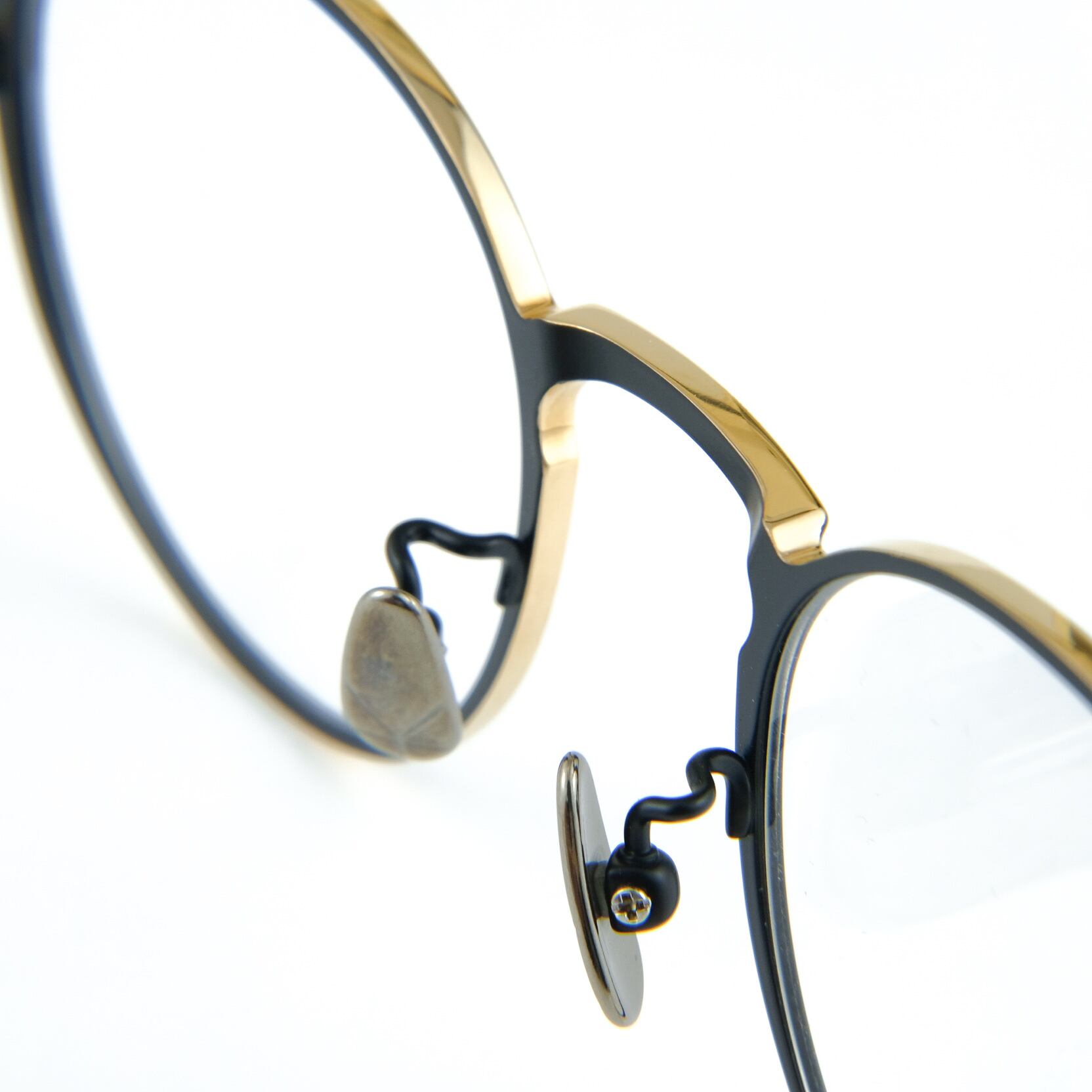 YUICHI TOYAMA ユウイチトヤマ メガネ UFO-061/BLACK GOLD | livra eyewear