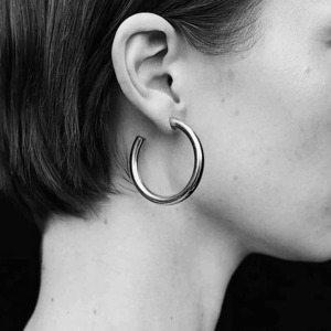 Simple Hoop Pierce / 2size-2set