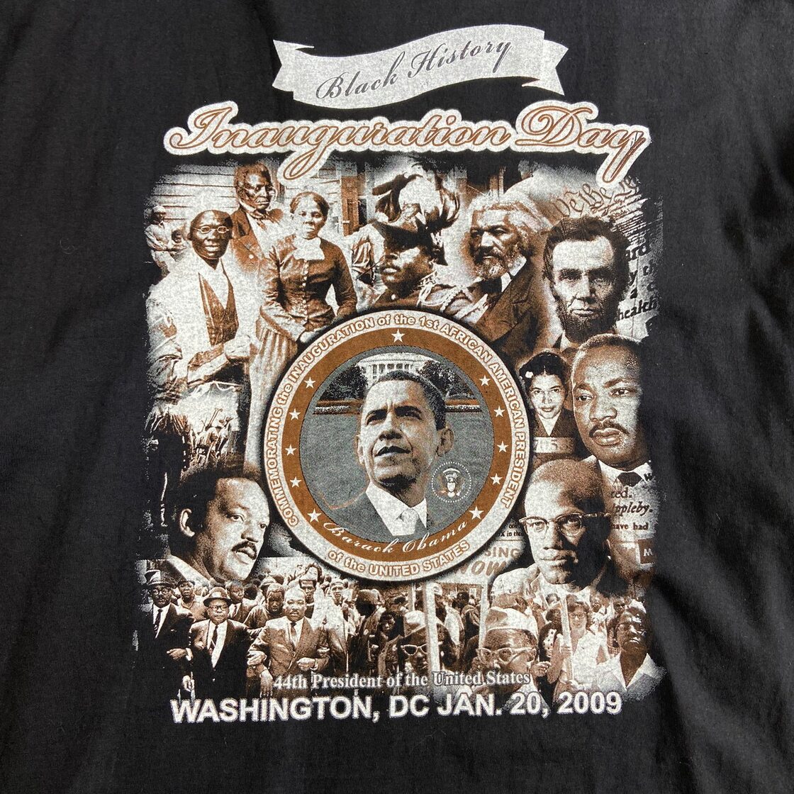 ビッグサイズ 00年代 バラク・オバマ 大統領就任記念日 BLACK HISTORY 