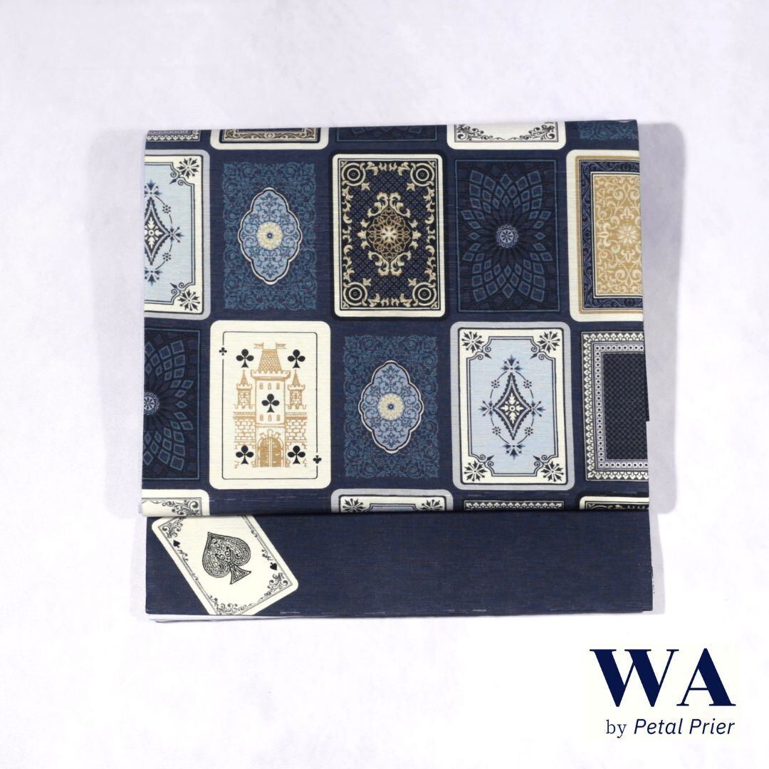 *. 再入荷 .* 新品・未使用 WAKKA 正絹 京袋帯【じゃあもう一杯／カラフル】お仕立て上がり 着物 帯 カジュアル 一重太鼓 OB-27 再入荷 .* 新品・未使用 WAKKA 正絹 京袋帯【じゃあもう一杯／カラフル