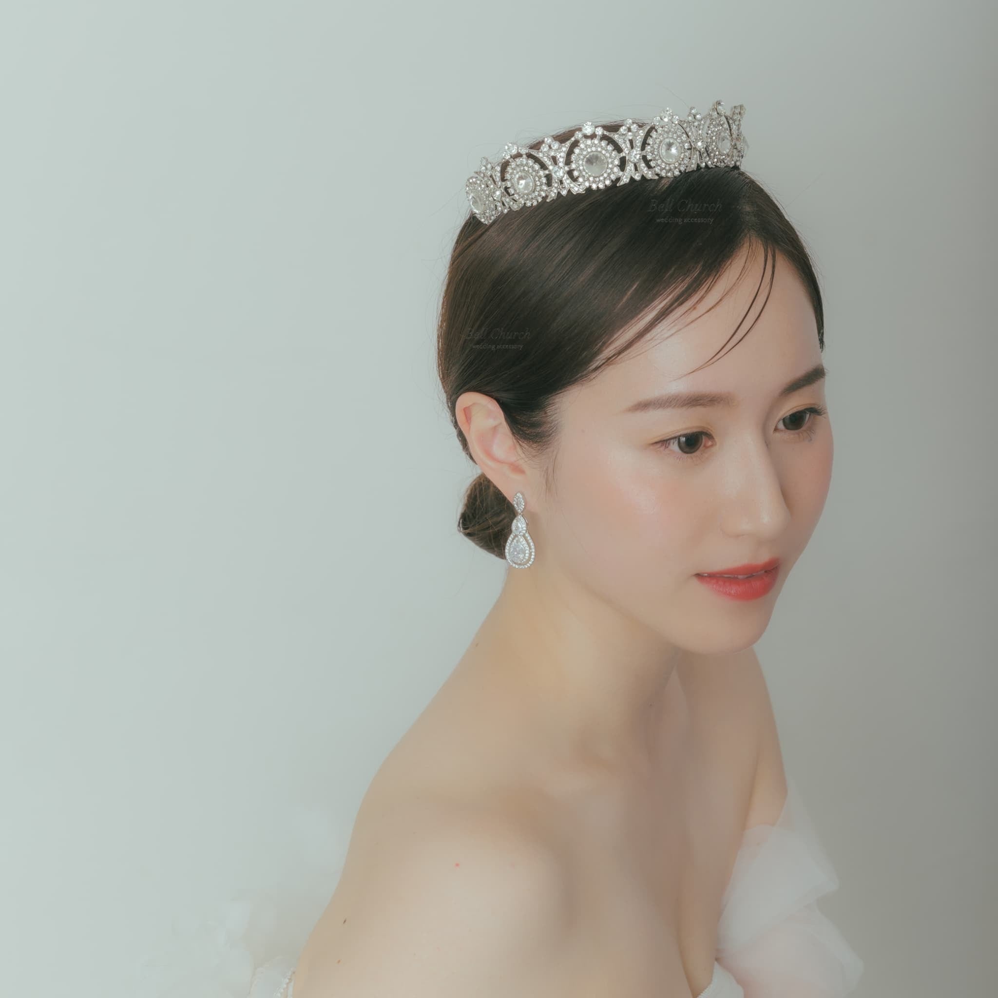 ピアス イヤリング | キュービックジルコニア | シルバー | (BC-E82