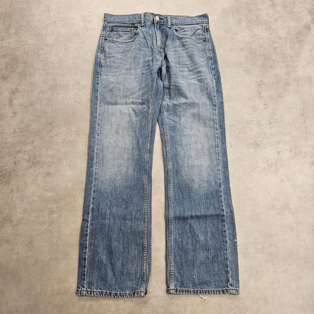 リーバイス559 Levis W32 ブルーデニム 青 ヒゲ 古着 17154