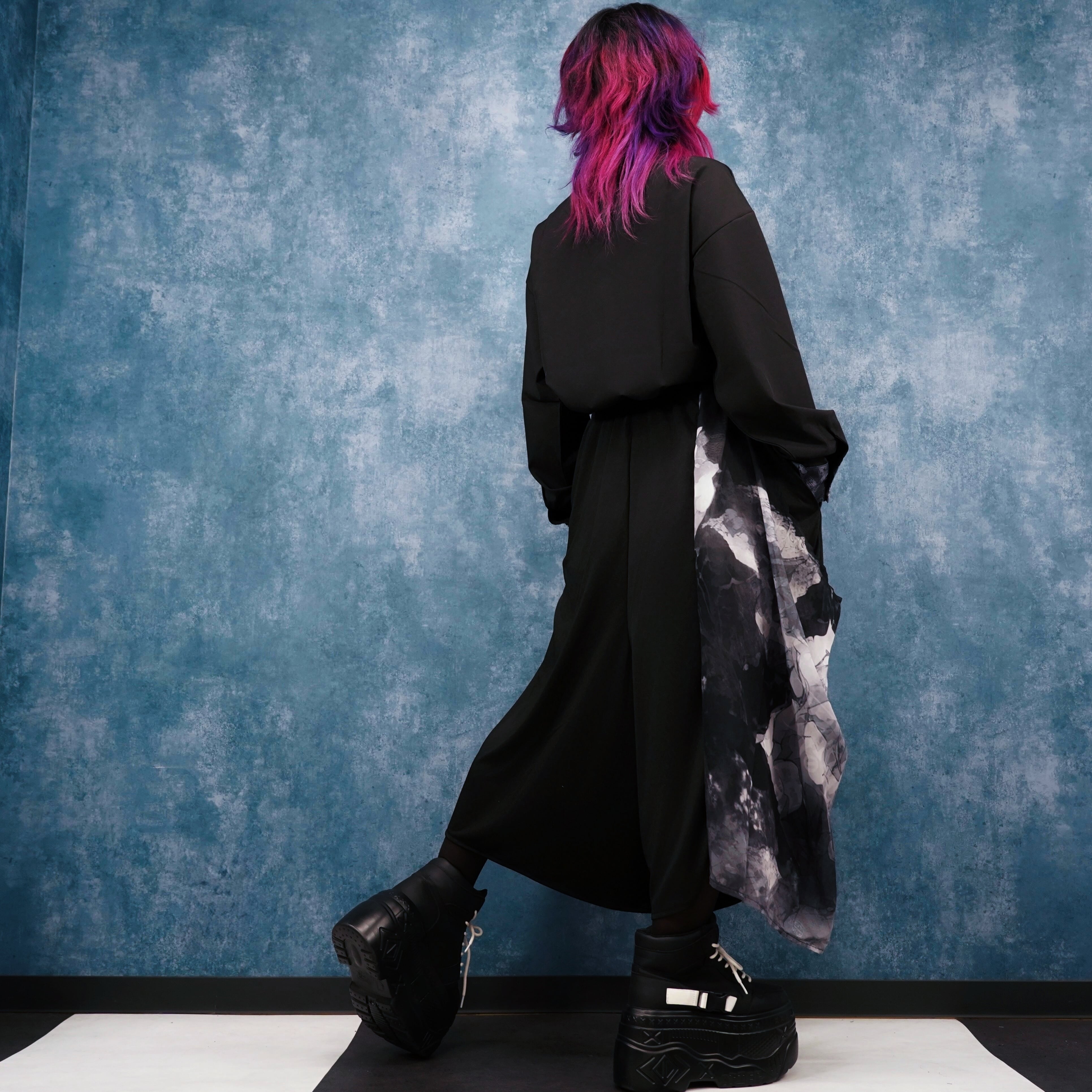 七分丈UNISEX WIDE PANTS【影薔薇フラップデザイン】 | NIER CLOTHING
