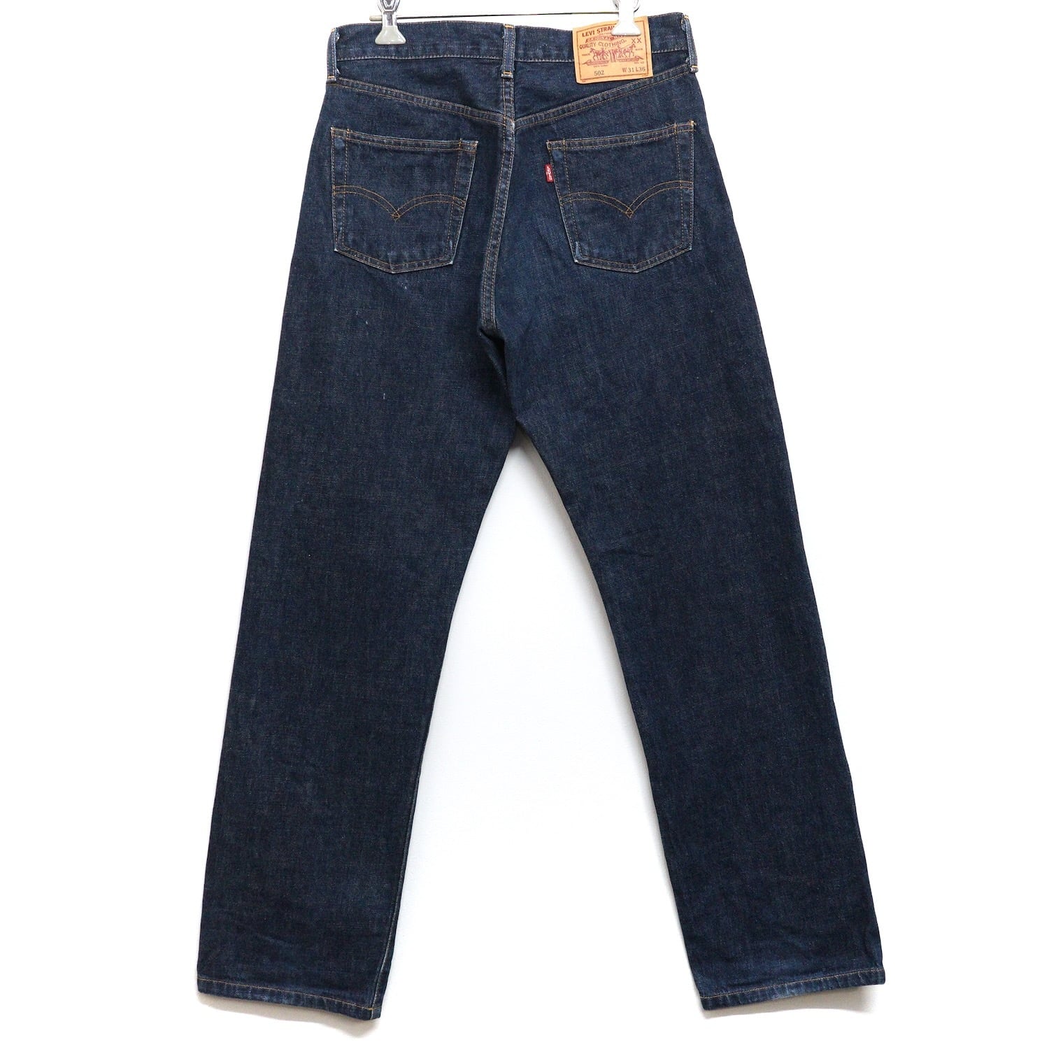 希少 01年製 Levi's502XX ビッグE TALON製ZP 赤耳 W30