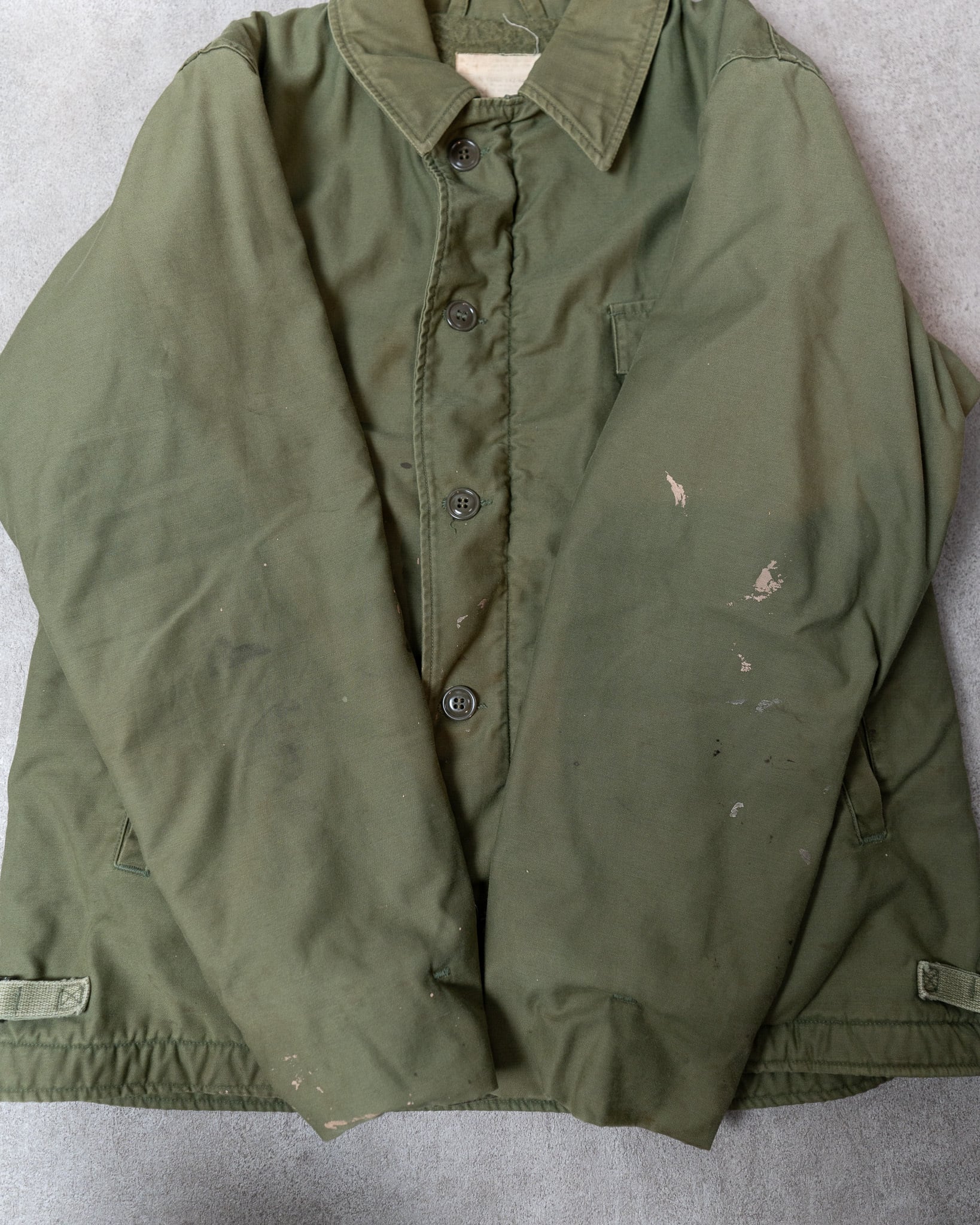 LARGE】U.S.Navy A-2 Deck Jacket Good Stencil 