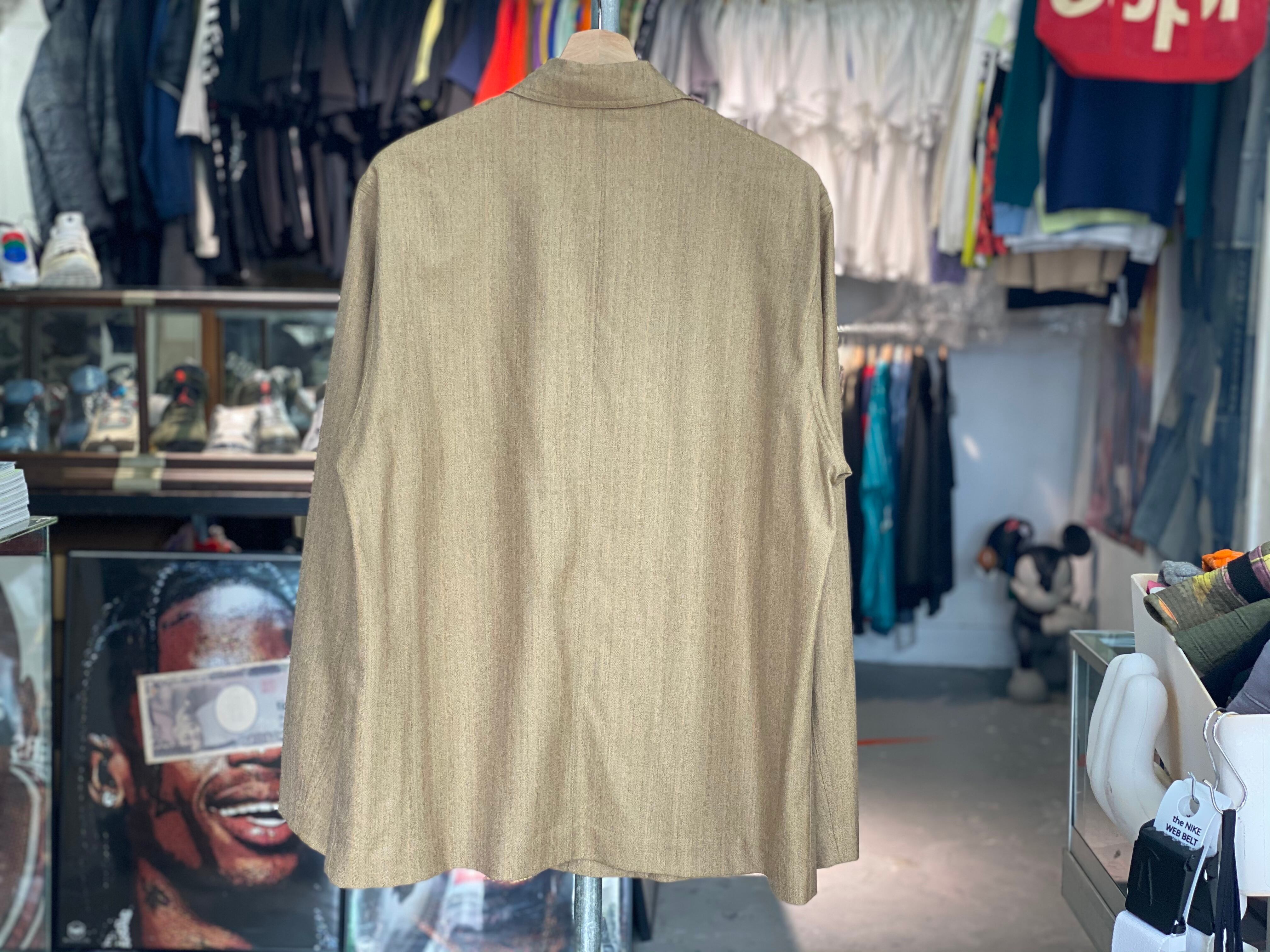 AURALEE WOOL SILK HERRINGBONE COVERALL 4 60KA2372 | BRAND BUYERS OSAKA
