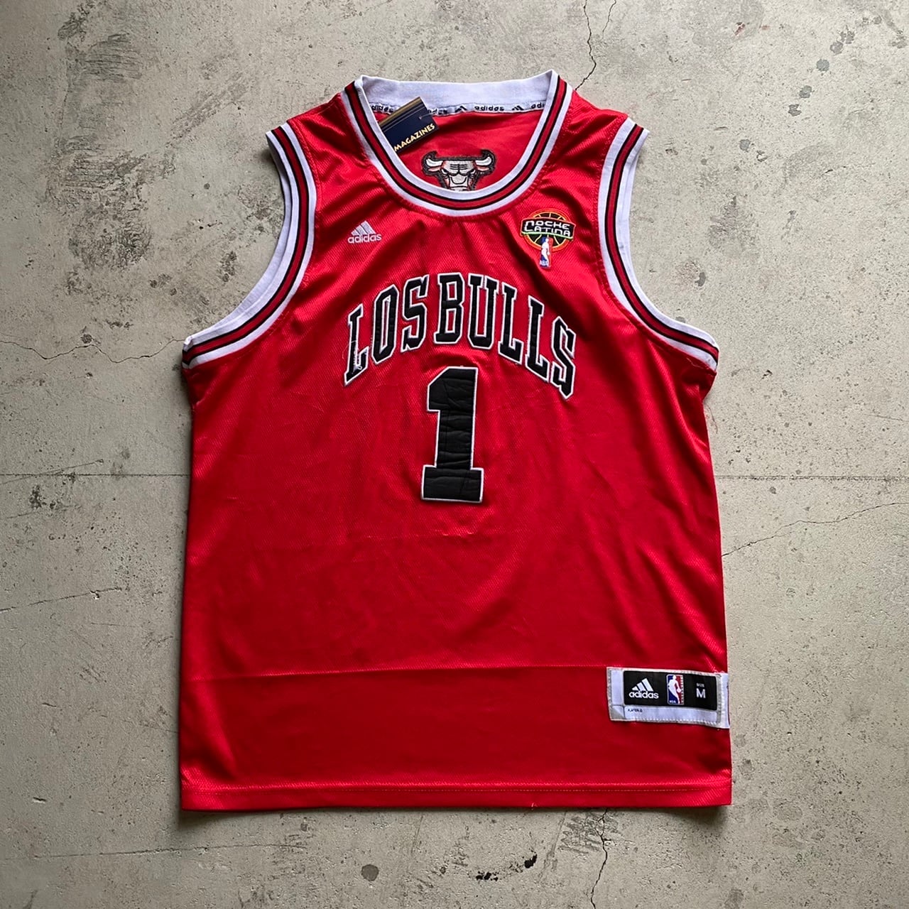 used 古着 アディダス adidas シカゴ ブルズ ROSE デリックローズ NBA 