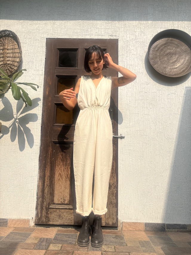 Organic Handloom Cotton Jumpsuit