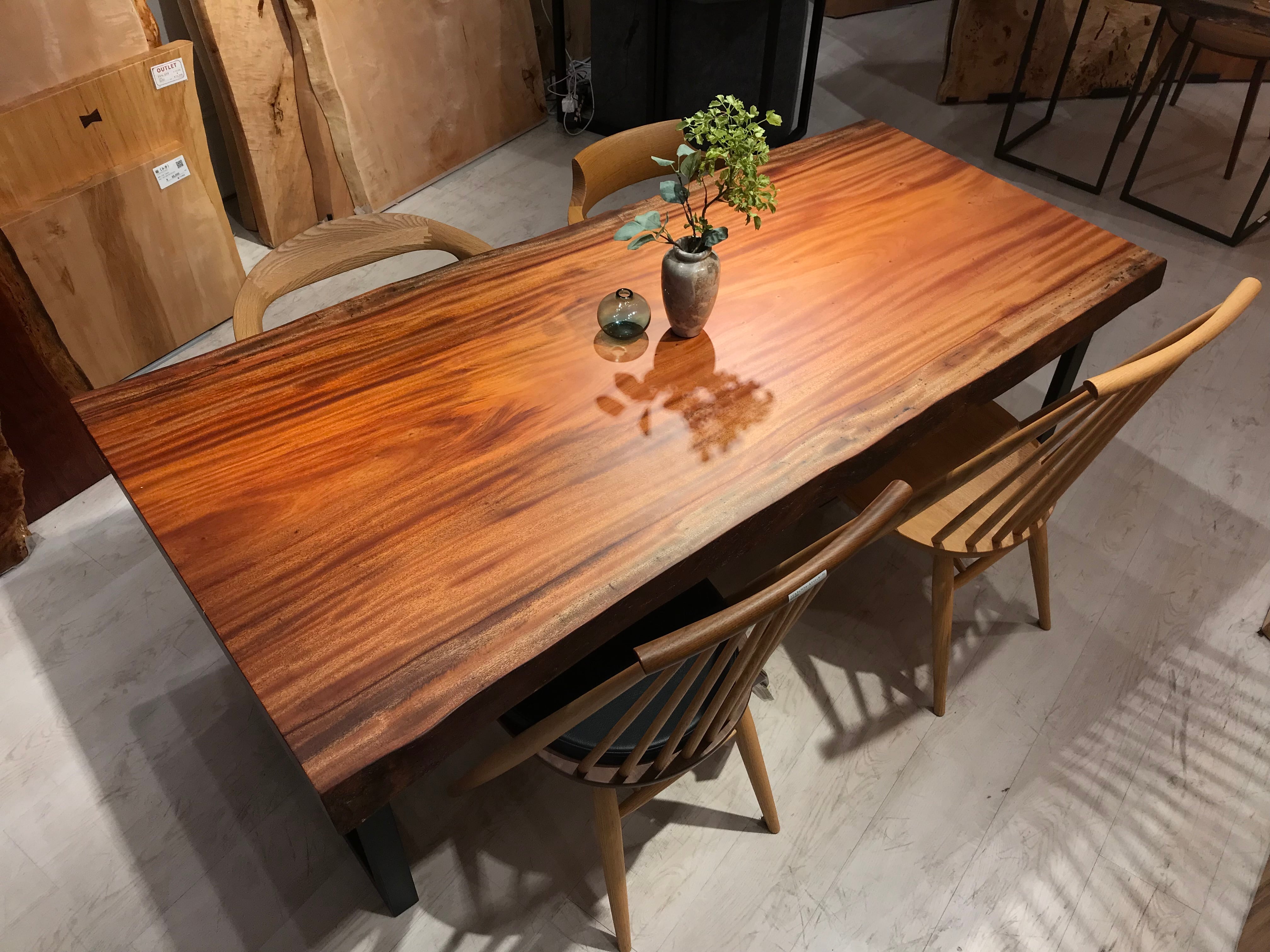 マホガニー_1800×900-800-760×60_横浜元町店_テーブル天板/一枚板