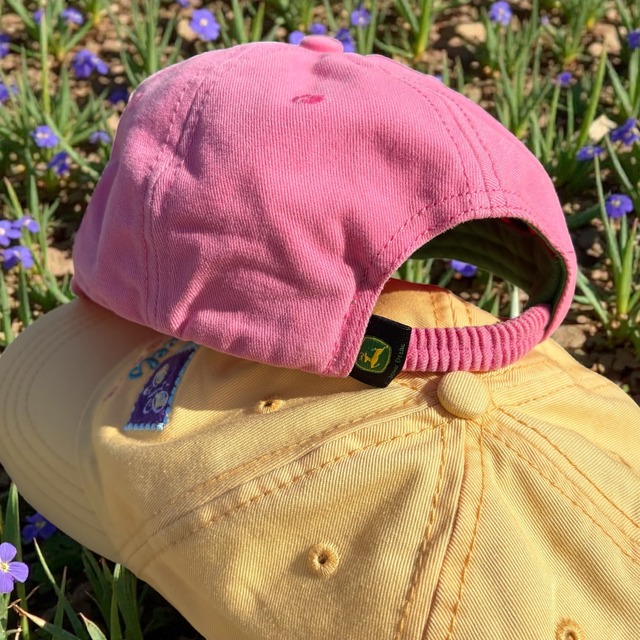 John Deere Pink Kids Cap (Kids Free Size)