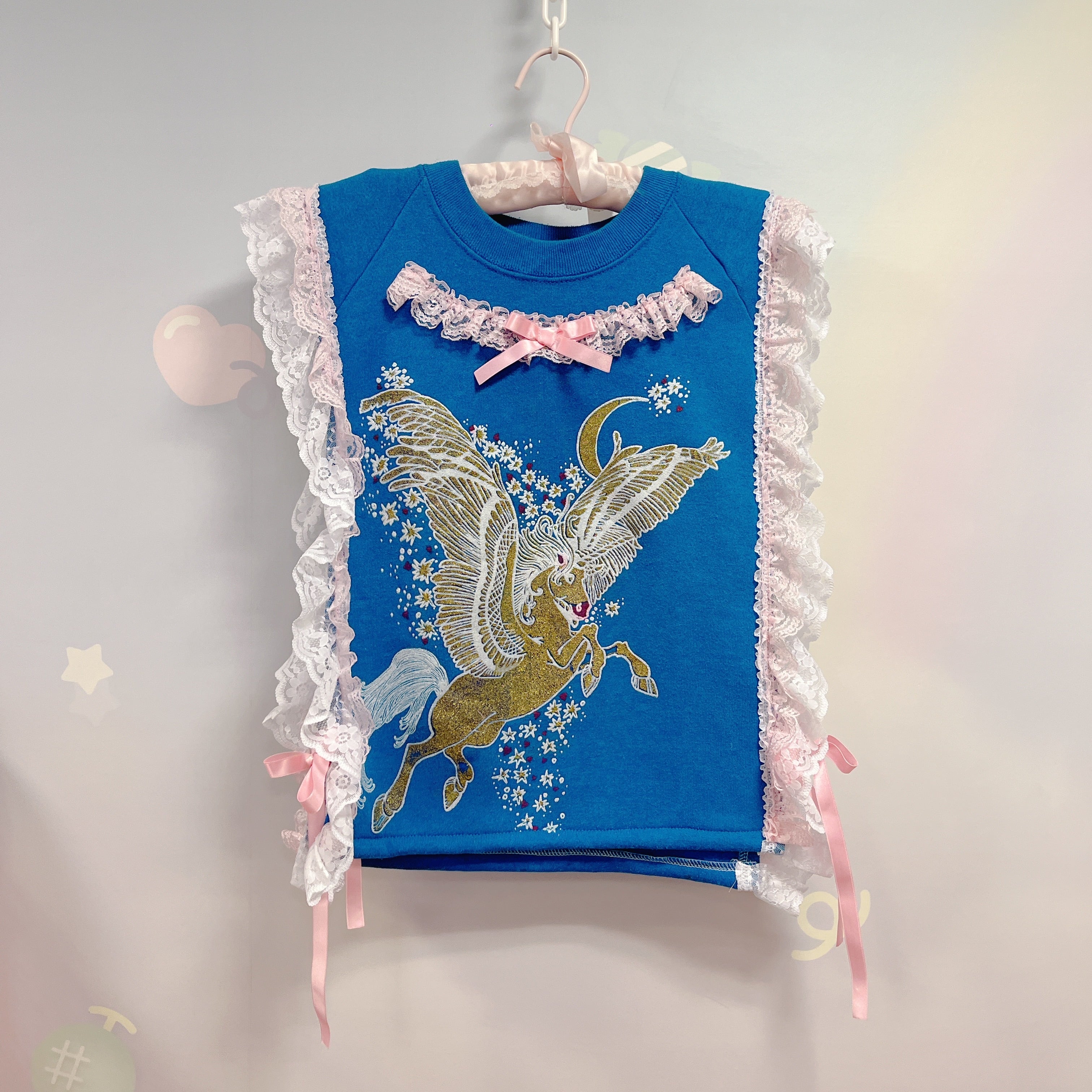 ♡パステルハートシェルフ ハンドペイント レトロファンシートイ spank♡ ♡パステルハートシェルフ ハンドペイント レトロファンシートイ spank