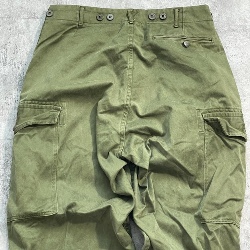 60s スウェーデン軍 実物 M-59 カーゴパンツ 詳細写真17