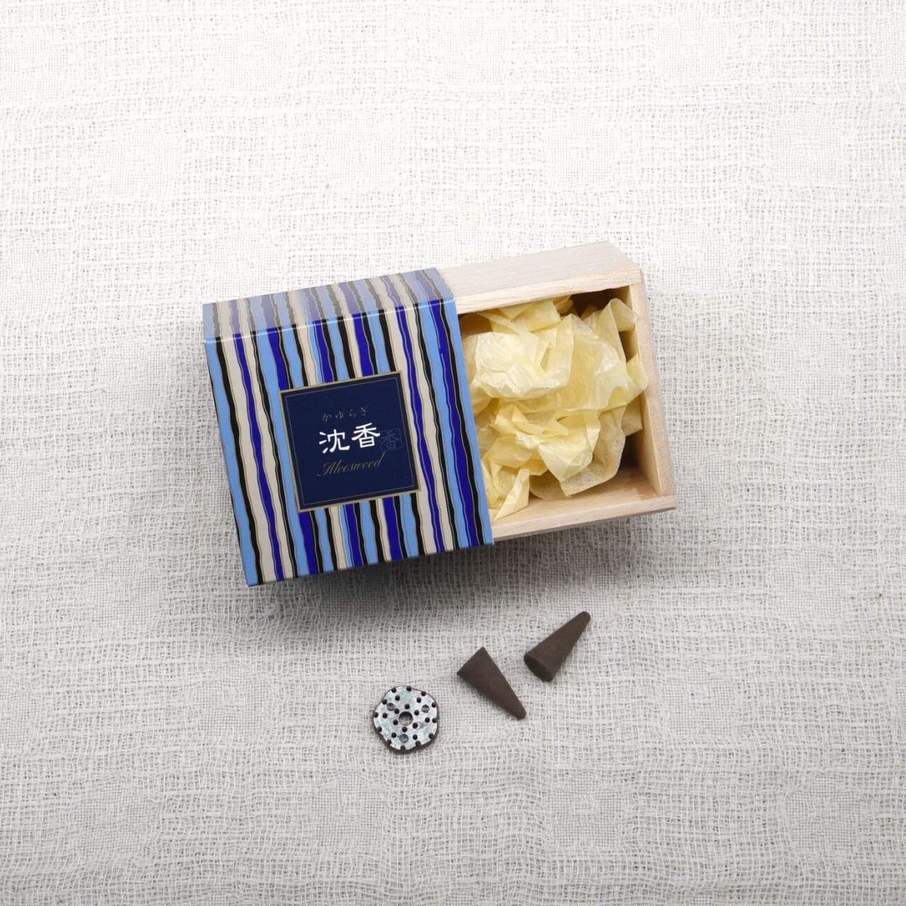 お香12個入り》かゆらぎ 白檀の香り（コーンタイプ）｜日本香堂 | 生活