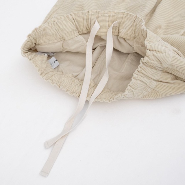 リネン RINEN 12/1 11ウェルコーデュロイ リラックスパンツ(R47611)全3色