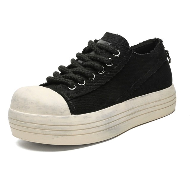 Platform Canvas Sneakers