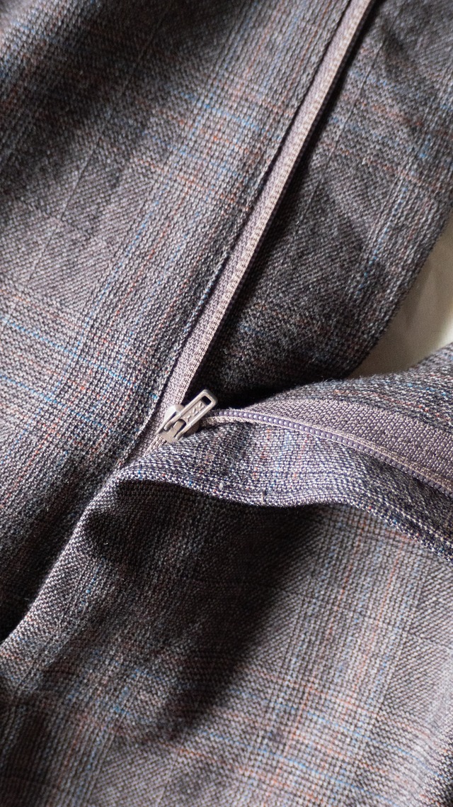 unknown 1990s Wool Glen-plaid trousers