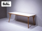 Anonymous Dining Table / 北欧 モダン ダイニングテーブル ナチュラル メラミントップ ホワイト テーブル / 関連:アクタス ウニコ イデー