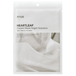 Anua｜HEARTLEAF CREAM MASK NIGHT SOLUTION