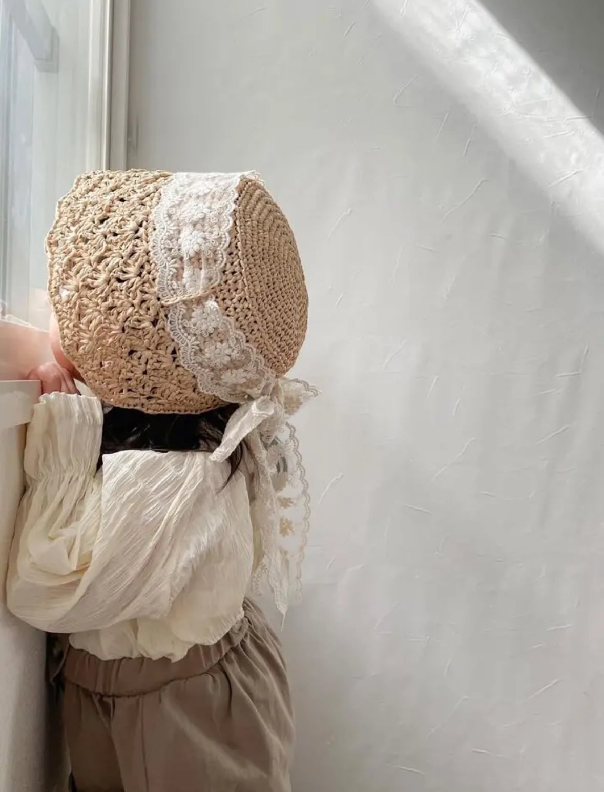 straw bonnet 】麦わらボンネット | rinnemade