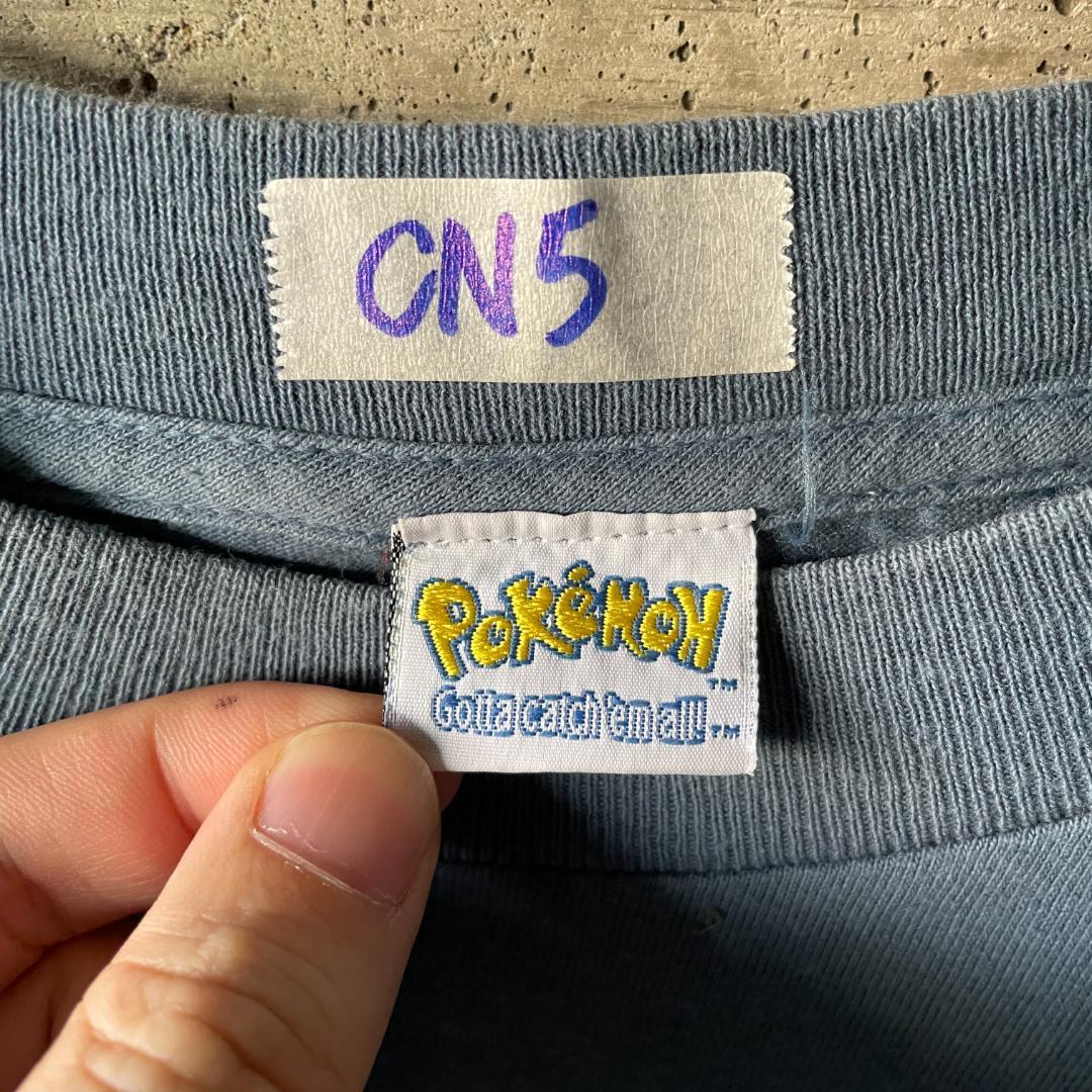 CN5】99年 ポケモン 任天堂 ピカチュウ Tシャツ ビンテージ 90s