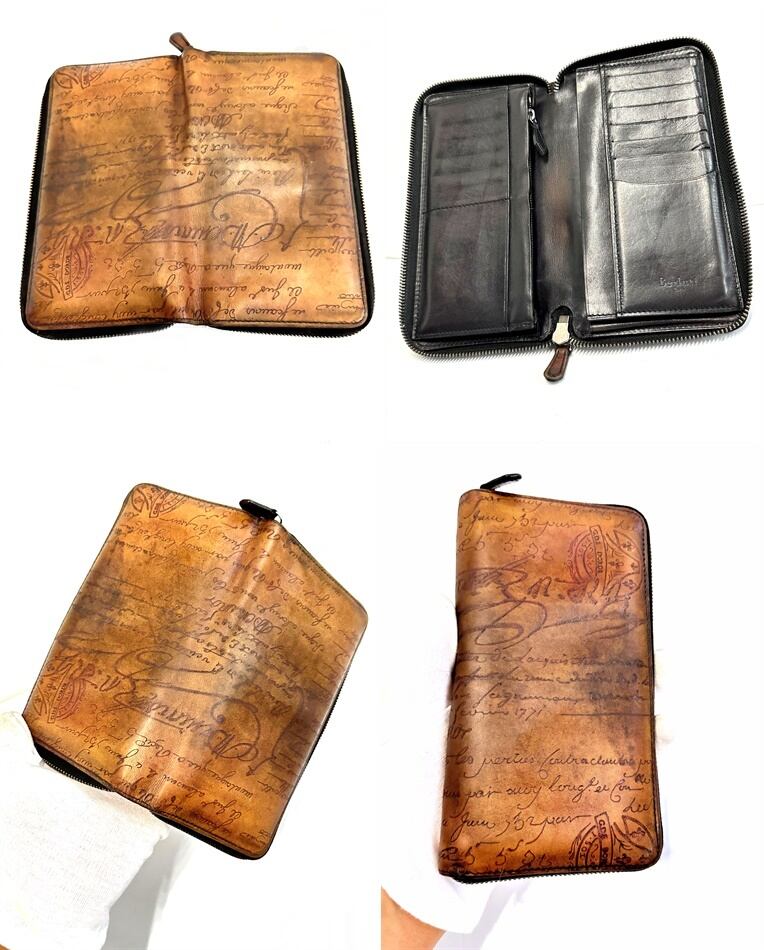 Berluti ベルルッティ ラウンドファスナー カリグラフィ Berluti ベルルッティ ラウンドファスナー カリグラフィ