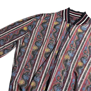 Jean Paul GAULTIER CLASSIQUE snake border power-net blouson