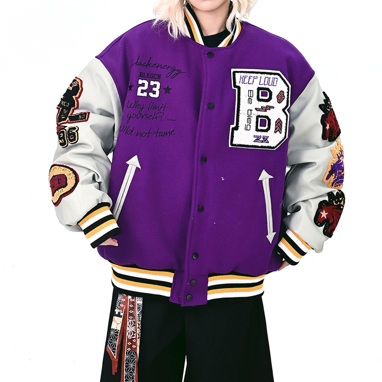 カレッジパッチオーバーヴァーシティスタジャン 2col R01312