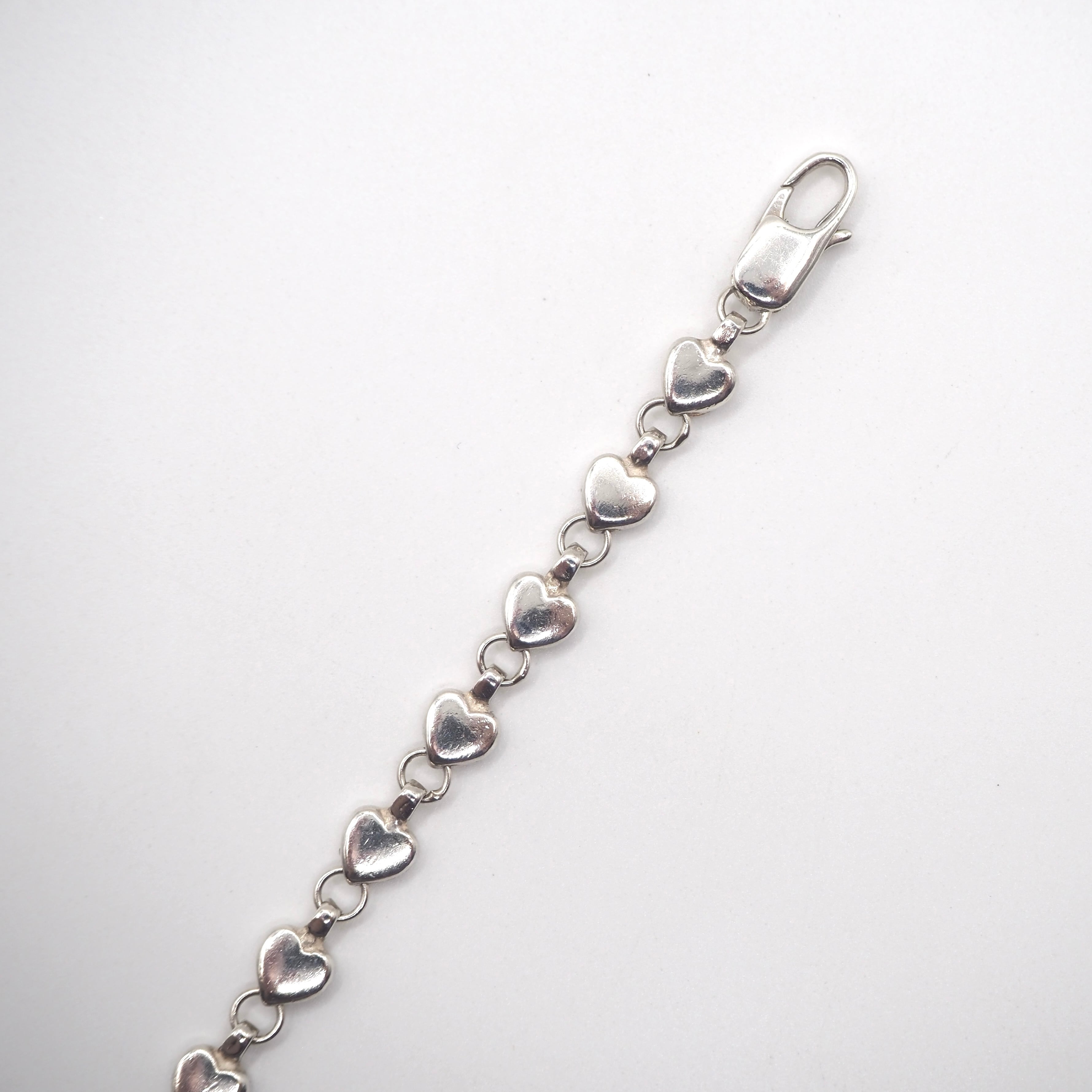 Tiffany&Co. パフハート ブレスレット シルバー925 ティファニー