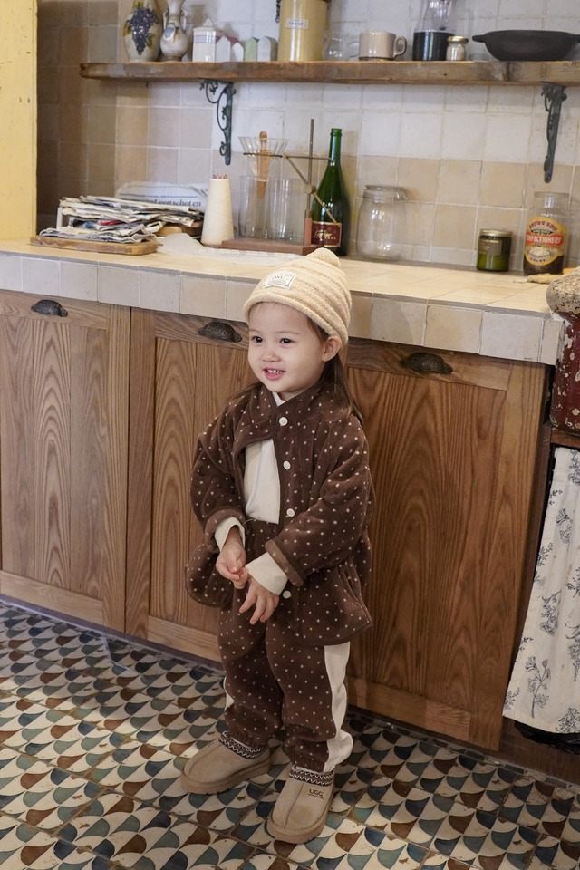 【予約】Half & Half Dot Jogger