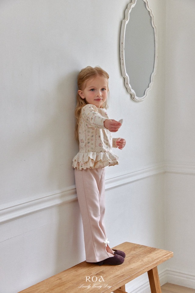 【1/27〆予約】<Roa>  Ribbon flare pants