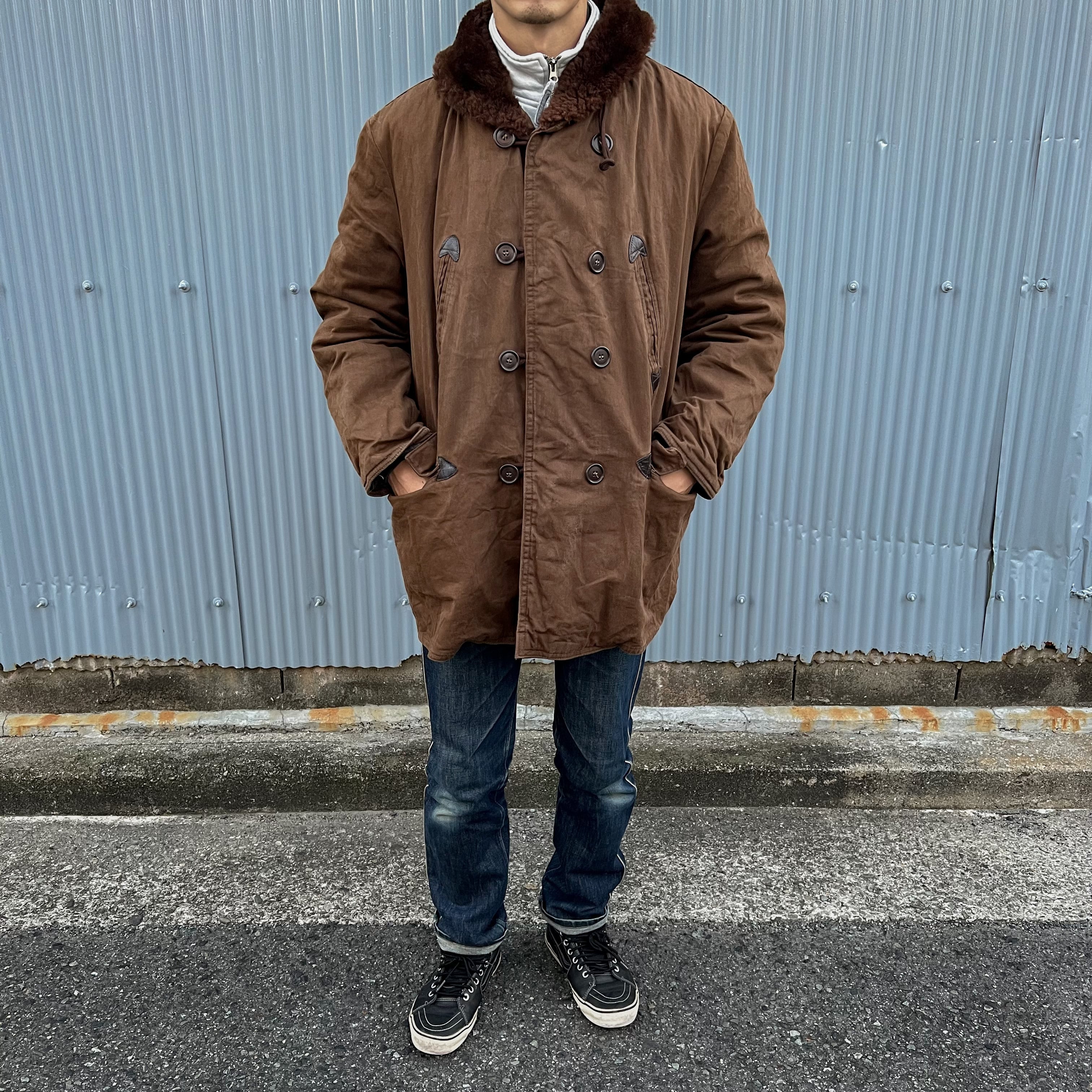 60s hercules outerwear by sears Brown Macknaw coat 60年代 60s hercules outerwear by sears Brown Macknaw coat 60年代
