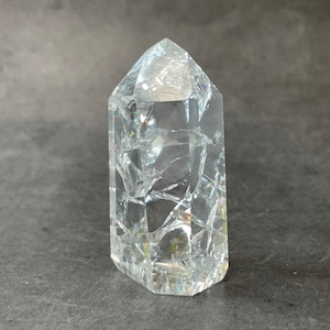 ブラジル　ミナスジェライス州産♦︎cracked quartz クラックドクォーツ|point ポイント|天然石　パワーストーン　鉱物　gem stone