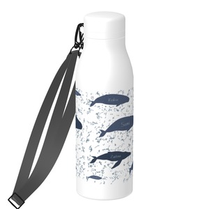 KUJIRA-ショルダーサーモステンレスボトル(ホワイト)(500ml)