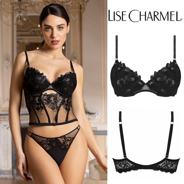 [M05na] モールドカップブラ(E) 品番ACM8505 ※大きめ注意 【LISE CHARMEL】【リズシャルメル】【インポートランジェリー】