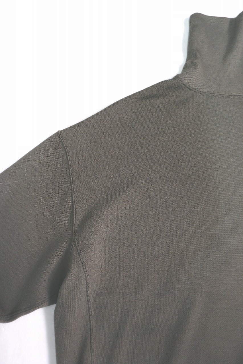 Super 120's Merino Sweat High Neck