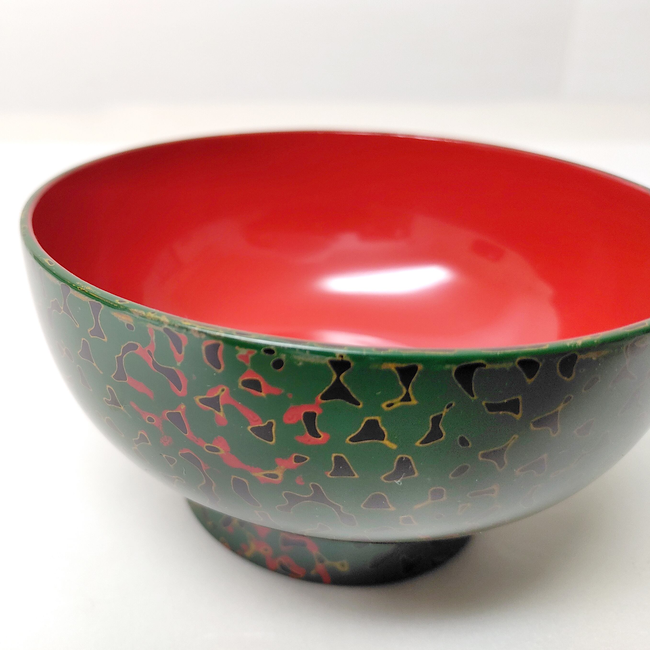 津軽塗（唐塗）バカ塗り・夫婦椀・汁椀・2客揃・No.230226-20・梱包