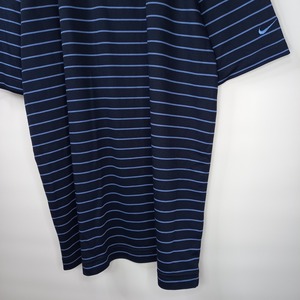 ナイキ　ポロシャツ　半袖　刺繍ロゴ　ボーダー　スポーツ　ゴルフ　新品　未使用