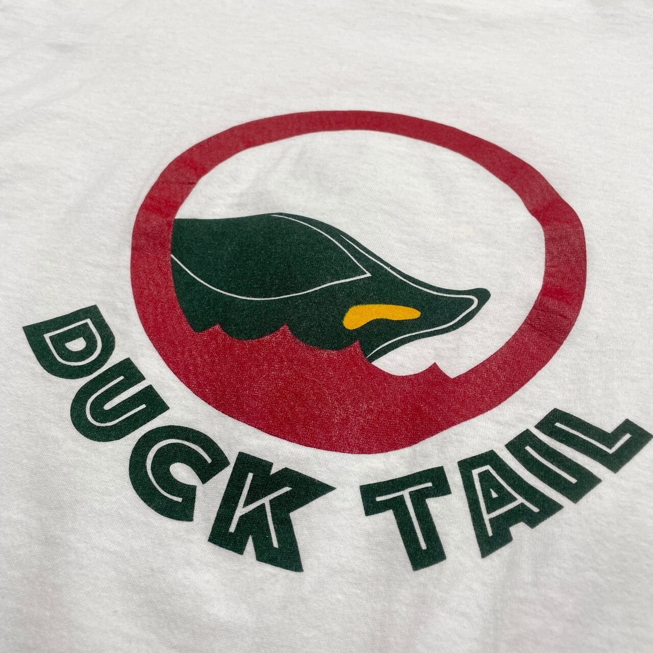 90年代 【塩水水槽】 ダックヘッド Duck Head プリントスウェット 