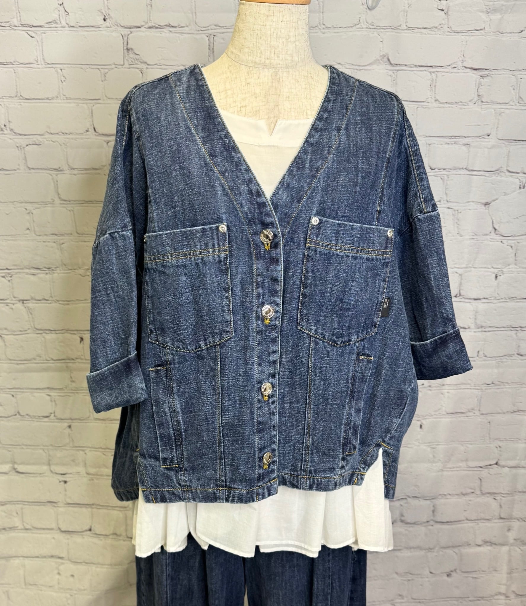 SALE！ayane アヤン 麻混デニムジャケット 826501 | Select Shop kotojiya