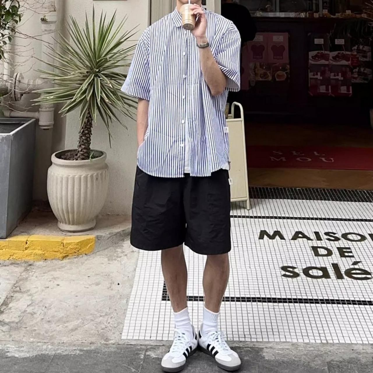カジュアルハーフパンツ　A4140
