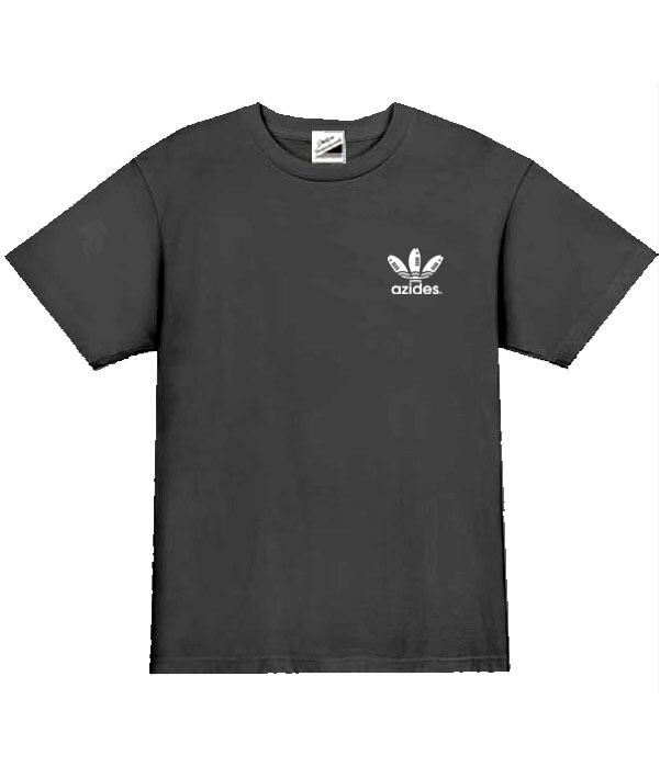 azides/バックプリント半袖S～3XL］ ノーマル アジデスTシャツ | parodys