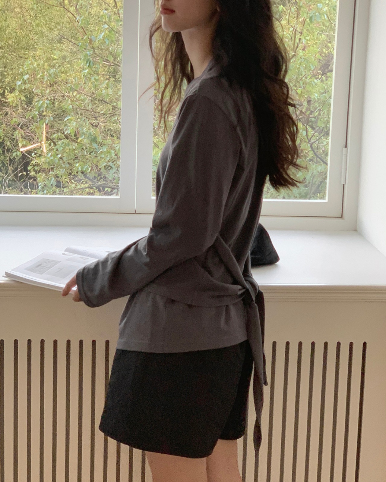 レイヤードドレープロングスリーブ  2color A0435 - 18