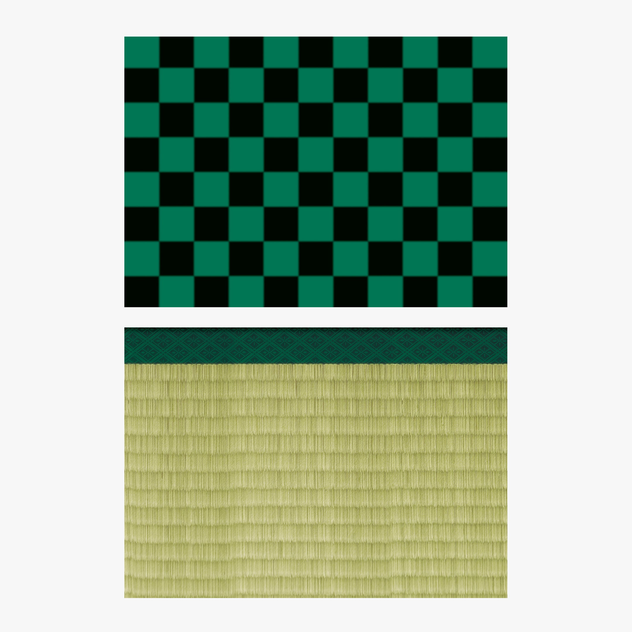 市松模様(グリーン) | テーブルフォトブース直営店