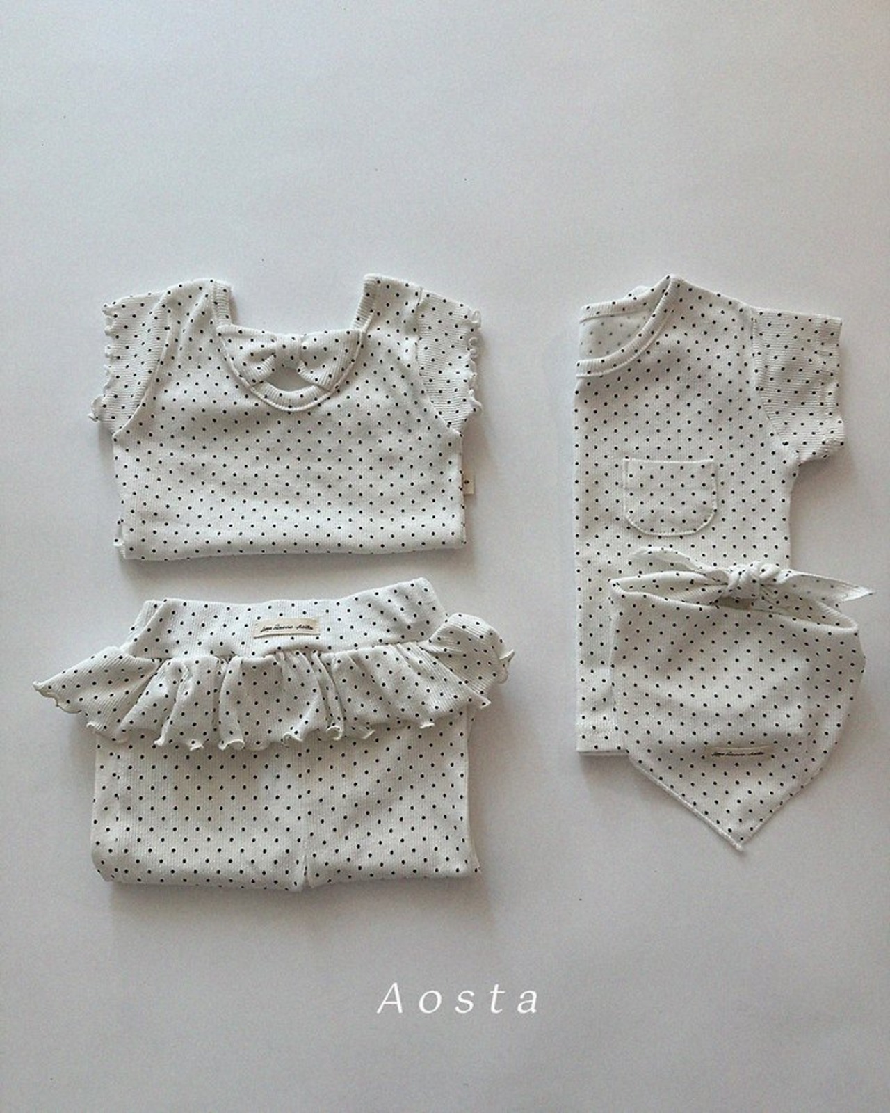 [Aosta] Kiki Frill Pants / [아오스타] 키키프릴바지