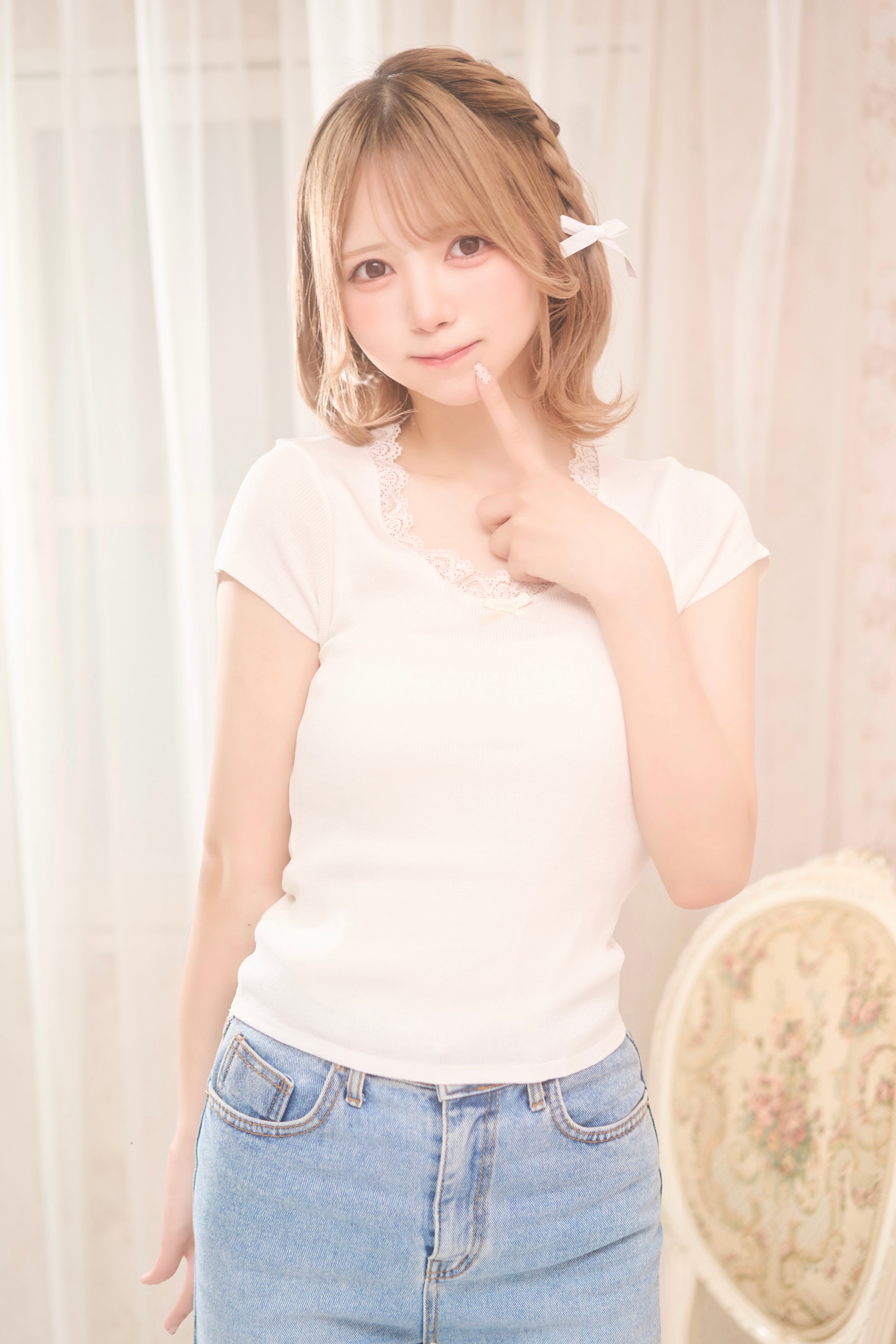 petit ribbon tops