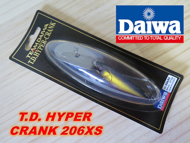TEAM DAIWA T.D. HYPER CRANK 206XS  マットクロキン  F-L67-05