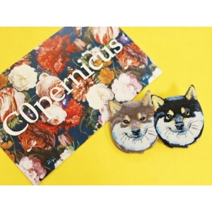 柴犬/仔犬モチーフのヘアクリップ/前髪用ヘアクリップ/子供用ヘアクリップ送料220円〜C0pernicus