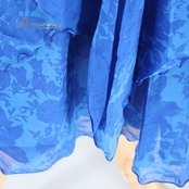 社交ダンス 衣装 スタンダード スカート レッスンウェア 女性用 レディース オールシーズン 青 ブルー系 SEKINE セキネ 練習着 花柄 清楚 ショートスカート フレアスカート ダンスウェア フラワープリント カジュアルウェア ジュニアダンス レディースファッション 軽量 おしゃれ 日常使い 暖かい 季節問わず 柔らかい 着心地良い